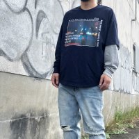 At Marvelous/アットマーベラス At Marvelous トレーナー スウェット メンズ アシンメトリースリーブ ストリートファッション フェイクレイヤード 長袖 アシメ/507145782