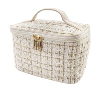 Chime Trip/チャイムトリップ Chime Trip ポーチ バニティポーチ 化粧品 マルチポーチ 小物入れ トラベルポーチ 旅行 ツイード カラフル パステル モノトーン /507145789