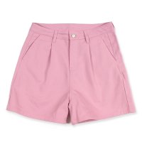 Belle Cie/ベルシー Belle Cie ハイウエスト ショートパンツ レディース タック入り ツイル 韓国ファッション オルチャン キュロットパンツ ショーパン 短パン /507145811