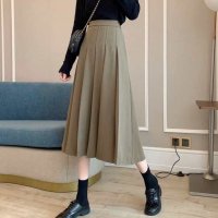 Belle Cie/ベルシー Belle Cie ドレープ プリーツスカート レディース 落ち感 ロングスカート ミディ丈 ボトムス ふんわり ゆったり 20代 30代 40代 5/507145837