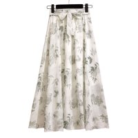 Belle Cie/ベルシー Belle Cie スカート ロング 花柄 フレアスカート シフォン ふわふわ シフォンスカート ロングスカート ふんわり かわいい お洒落 フラワー/507145903
