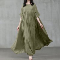 Belle Cie/ベルシー Belle Cie ワンピース ロングワンピース マキシ丈 春夏 レディース 涼しい カジュアル 夏 ガーリー ナチュラル 大人 リラックス かわいい/507146037