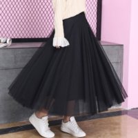 Belle Cie/ベルシー Belle Cie チュールスカート 可愛い ふんわり ガーリー フェミニン ウエストゴム 着回し抜群 選べる色展開 オールシーズン Aライン ロング/507146051