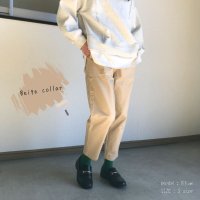 Belle Cie/ベルシー Belle Cie クロップドパンツ サブリナ ズボン チノパン テーパードパンツ レディース 韓国ファッション ゆったり 無地 チノ ルーズ シンプ/507146128