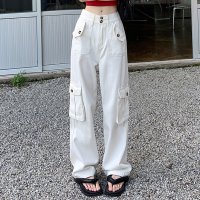 Belle Cie/ベルシー Belle Cie カーゴパンツ ズボン ロングパンツ ボトム 韓国ファッション レディース ミリタリー カジュアル トレンド ワイドパンツ パンツ /507146138