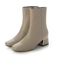 NATURAL FLEX/ナチュラルフレックス NATURAL FLEX Unique Chunky Heel Ankle Boots/507147046