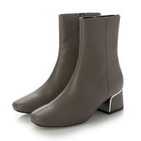 NATURAL FLEX/ナチュラルフレックス NATURAL FLEX Unique Chunky Heel Ankle Boots/507147046