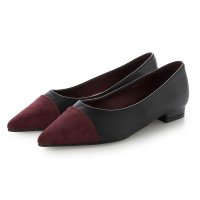 NATURAL FLEX/ナチュラルフレックス NATURAL FLEX Scarlet Pointed Toe Flat Pumps/507147055