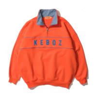 KEBOZ/ケボズ KEBOZ 2TONE HALF ZIP SWEAT PULLOVER/507147214