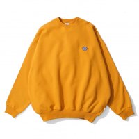 KEBOZ/ケボズ KEBOZ BB SMALL WAPPEN SWEAT CREWNECK YELLOW/507147234