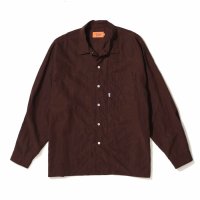 KEBOZ/ケボズ KEBOZ OPEN COLLAR SHIRT/507147345