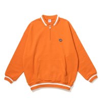 KEBOZ/ケボズ KEBOZ BB SMALL WAPPEN SWEAT POLO ORANGE/507147433