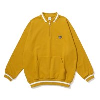 KEBOZ/ケボズ KEBOZ BB SMALL WAPPEN SWEAT POLO YELLOW/507147435