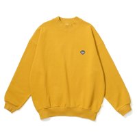 KEBOZ/ケボズ KEBOZ BB SMALL WAPPEN SWEAT MOCKNECK YELLOW/507147443