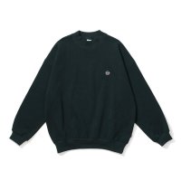 KEBOZ/ケボズ KEBOZ BB SMALL WAPPEN SWEAT MOCKNECK GREEN/507147445