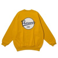 KEBOZ/ケボズ 【EXCLUSIVE】 KEBOZ x PASSOVER BB LOGO SWEAT CREWNECK YELLOW/507147494