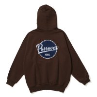 KEBOZ/ケボズ 【EXCLUSIVE】 KEBOZ x PASSOVER BB LOGO SWEAT HOODIE BROWN/507147502