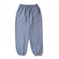 KEBOZ/ケボズ KEBOZ BB STRIPED SWEAT PANTS SLATE BLUE/507147959