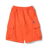 KEBOZ/ケボズ KEBOZ BB SMALL WAPPEN SWEAT CARGO SHORTS ORANGE/507148064
