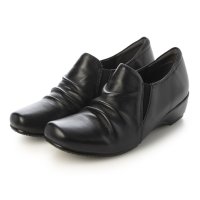 Rakuchine comfort/ラクチン コンフォート Rakuchine comfort ドレープ加工ウエッジソールシューズ/507148075