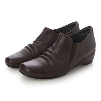 Rakuchine comfort/ラクチン コンフォート Rakuchine comfort ドレープ加工ウエッジソールシューズ/507148075