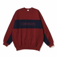 KEBOZ/ケボズ KEBOZ KAC PANELED SWEAT CREWNECK/507148123