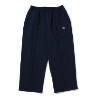 KEBOZ/ケボズ KEBOZ BB SMALL WAPPEN SWEAT PIN TUCK PANTS NAVY/507148173