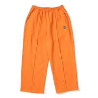 KEBOZ/ケボズ KEBOZ BB SMALL WAPPEN SWEAT PIN TUCK PANTS ORANGE/507148176