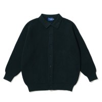 KEBOZ/ケボズ KEBOZ COLLAR CARDIGAN GREEN/507148204