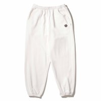 KEBOZ/ケボズ KEBOZ BB SMALL WAPPEN SWEAT PANTS 2 WHITE/507148563
