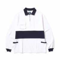 NAVIETOKYO/ネイビートーキョー NAVIETOKYO L/S ZIP POLO/507148651