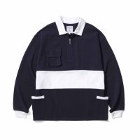 NAVIETOKYO/ネイビートーキョー NAVIETOKYO L/S ZIP POLO/507148653