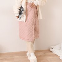 REAL STYLE/リアルスタイル REAL STYLE 巻きスカート ロング 腰巻き フリーススカート 裏ボア 裏起毛 ブランケット ポンチョ 防風 膝丈 中綿/507148947