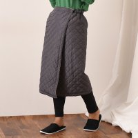 REAL STYLE/リアルスタイル REAL STYLE 巻きスカート ロング 腰巻き フリーススカート 裏ボア 裏起毛 ブランケット ポンチョ 防風 膝丈 中綿/507148947
