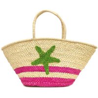 SunNSand/サンアンドサンド SunNSand カゴバック サンアンドサンド Sun 'n' Sand ラグナ Laguna トートバッグ CE6007FUCHSA/507149148