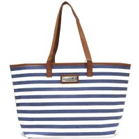 SunNSand/サンアンドサンド SunNSand カリビアン・ジョー Caribbean Joe ノーチカル ストライプス Nautical Stripes トートバッグ C/507149188