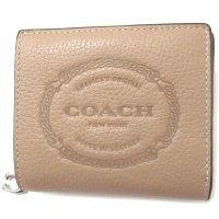 COACH/コーチ COACH コーチ 財布 COACH アウトレット レザー スナップ ウォレット ヘリテージ 二つ折り財布 CM216 SVTP/507149243