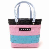 MARNI/マルニ MARNI MARNI マルニ バッグ バスケットバッグ ハンドバッグ ミニバッグ 編み込みバッグ かごバッグ ウーブン マルチカラー M00816 M/507149316