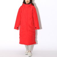 REAL STYLE/リアルスタイル REAL STYLE ベンチコート サッカー ロング 暖かい 軽い アウター 撥水 上着 中綿 フード付 S L XL/507149318