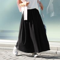 REAL STYLE/リアルスタイル REAL STYLE スカート レディース ロング フレアスカート マキシスカート カットオフ 綿100％ コットン 無地/507149352