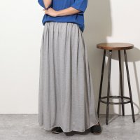 REAL STYLE/リアルスタイル REAL STYLE スカート レディース ロング フレアスカート マキシスカート カットオフ 綿100％ コットン 無地/507149352