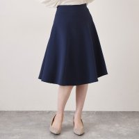 REAL STYLE/リアルスタイル REAL STYLE スカート レディース 40代 膝丈 フレア Aライン ウエストゴム 速乾 軽量 エンボス 通勤 オフィス OL/507149393