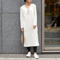 REAL STYLE/リアルスタイル REAL STYLE ワンピース レディース 長袖 ロング丈 スウェット トレーナー マタニティ マキシ丈 服 無地 綿混 上品/507149427