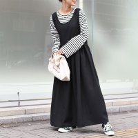 REAL STYLE/リアルスタイル REAL STYLE ワンピース ジャンスカワンピース ジャンパースカート ロング マキシ ノースリーブ 切替 マタニティ 無地/507149454