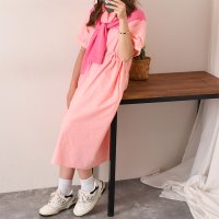 REAL STYLE/リアルスタイル REAL STYLE ワンピース レディース 40代 春 半袖 膝丈 肩掛け ストール風 5分袖 可愛い シャツ コットン 綿 薄手/507149457