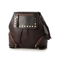 Genuine Leather/ジェニュインレザー Genuine Leather 天然シボ レザーリュック 本革/507149504
