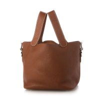 Leather Laboratory/レザーラボラトリー Leather Laboratory 天然シボ２WAYキューブバッグ/507149524
