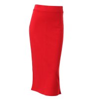 REAL STYLE/リアルスタイル REAL STYLE タイトスカート スリット ミディアム丈 膝下 膝丈 ひざ下 ひざ丈 ストレート スウェット スエット/507149792