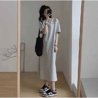 And Kawaii/アンドカワイイ And Kawaii 夏ワンピース Tシャツワンピ ドレス レディース コットン クルーネック ゆったり/507150116