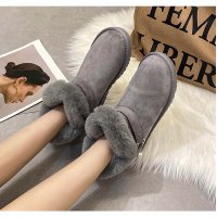 And Kawaii/アンドカワイイ And Kawaii フラットシューズ ショートブーツ 裏起毛 ボア 防寒 ファー モカシンファー レディース 秋冬/507150149
